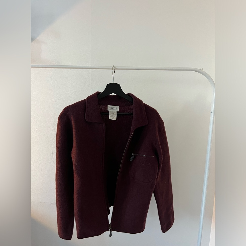 Women's Burgundy Jacket